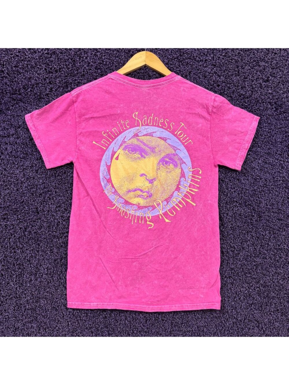 The Smashing Pumpkins Infinite Sadness Tour Poster T-Shirt M